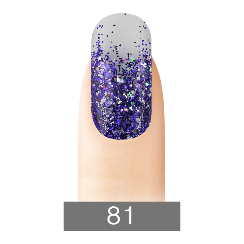 Cre8tion Nail Art Glitter, 081 0.5oz KK1031 